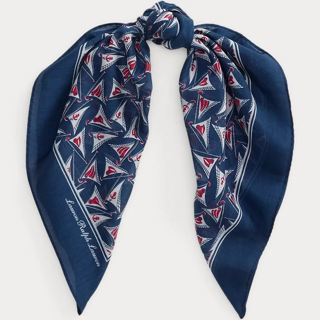 accessory Ralph Lauren Women's Cotton-Silk Square Scarf Ralph Lauren $48