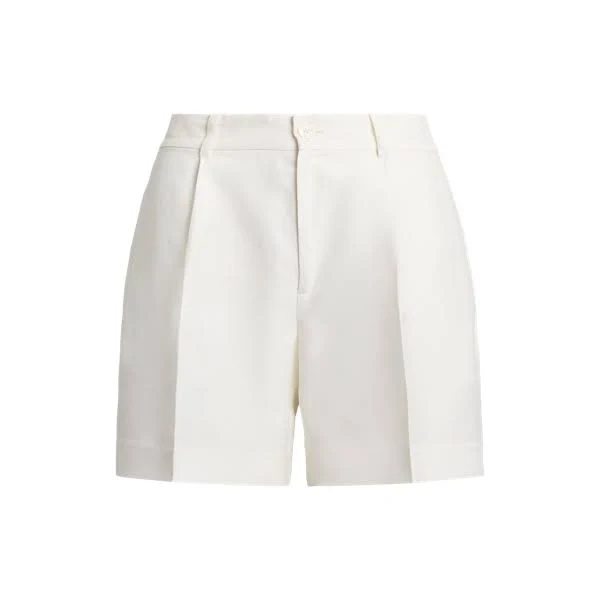 shorts Ralph Lauren Women's Pleated Linen-Blend Twill Shorts Ralph Lauren $145