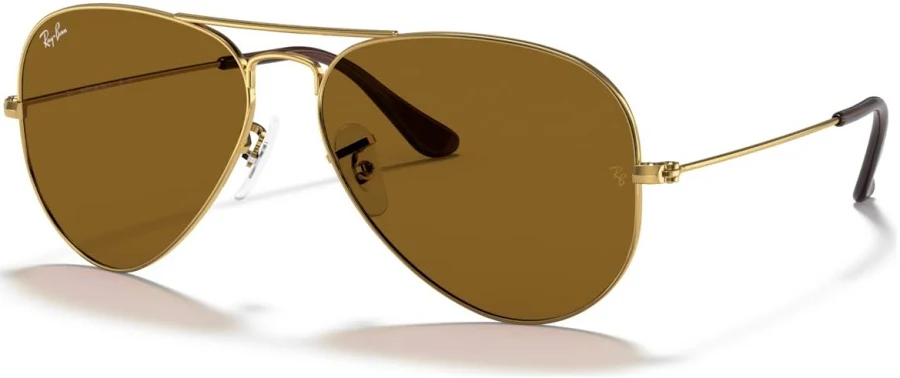 accessory Ray-Ban Sunglasses, RB3025 Aviator Classic - Gold, Brown Macy's $191