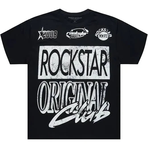 top Rylok Oversized Graphic T-Shirt Rockstar Original $9