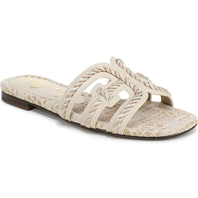 shoes Sam Edelman Women's Bay Twist Slide Sandals Macy's $100