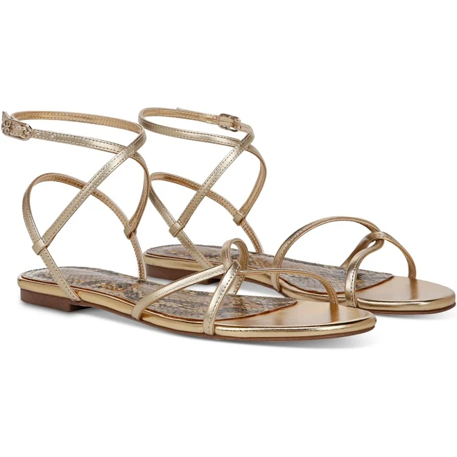 shoes Sam Edelman Women's Ellina Strappy Sandals Macy's $100
