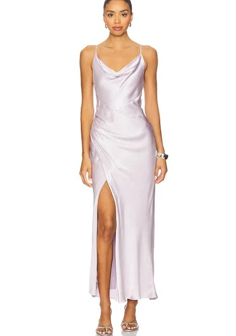 dress Shona Joy La Lune Cowl Neck Midi Dress REVOLVE $213