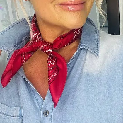 accessory Silk Bandana Scarf Joetta's $19.99