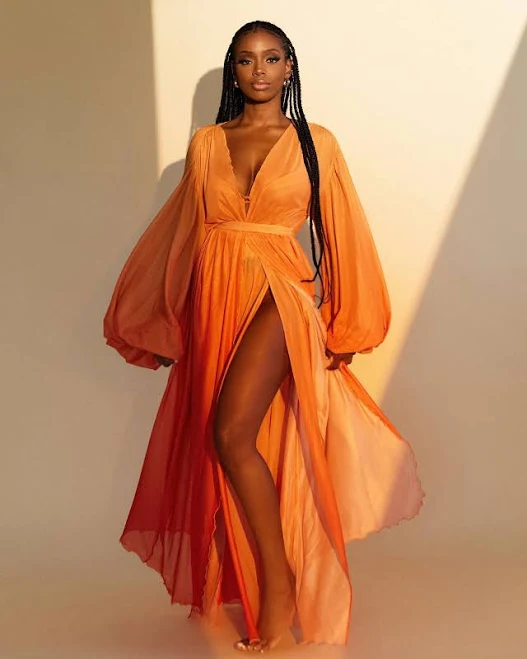 outerwear Solo Mio Women's Sheer Gradient Swimsuit Duster Solo Mío Swim $195