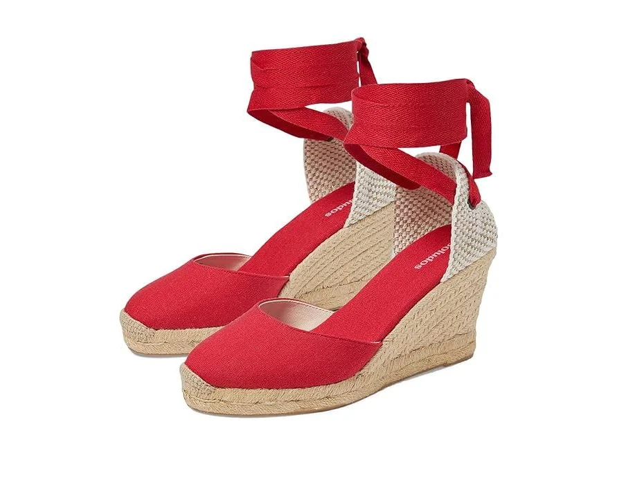shoes Soludos Women's Marseille Wedge Espadrille Sandals Zappos.com $107.1