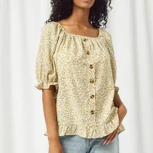 blouses Sophie & Hailee Women's Floral Printed Top Sophie & Hailee $32