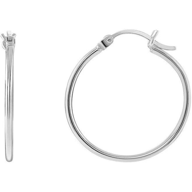 accessory Sterling Silver Primrose Hoop Earrings Kohl's $65
