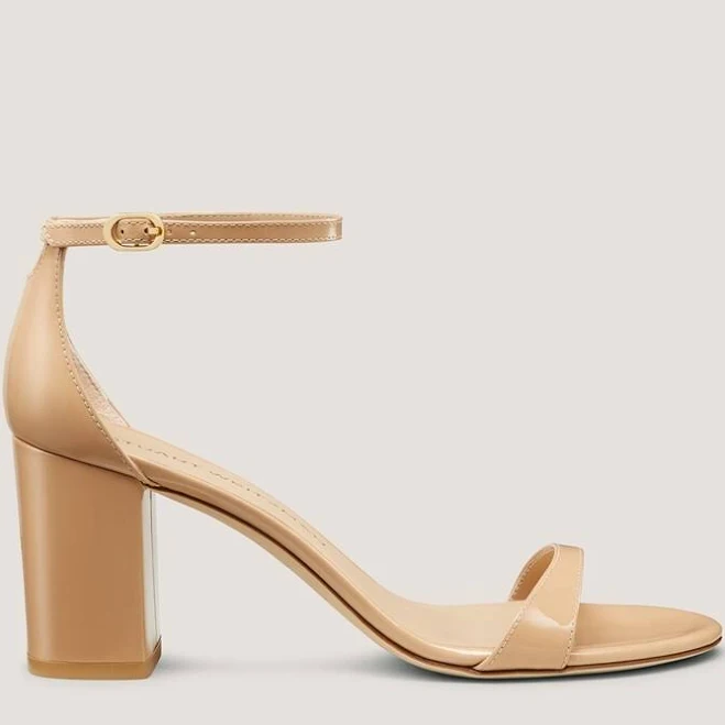 shoes Stuart Weitzman Women's Nudist Block 75 Sandals Stuart Weitzman $371.25