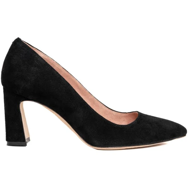 shoes Suede Block Heel Pumps ALLY Shoes $335