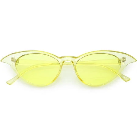 accessory Sunglass LA Women's Translucent Retro Cat Eye Sunglasses Walmart - zeroUV $11.99