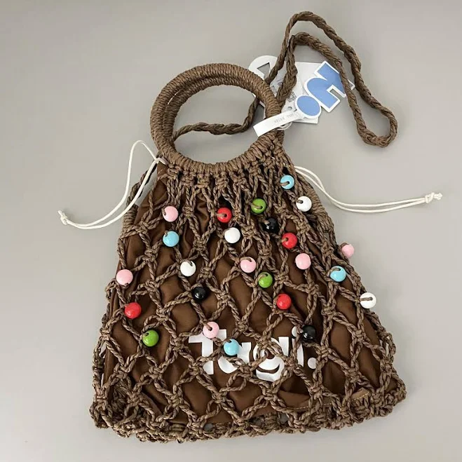 bag Tagi. Woven Bag Crossbody Colorful Beads eBay - xc19900606 $41.34