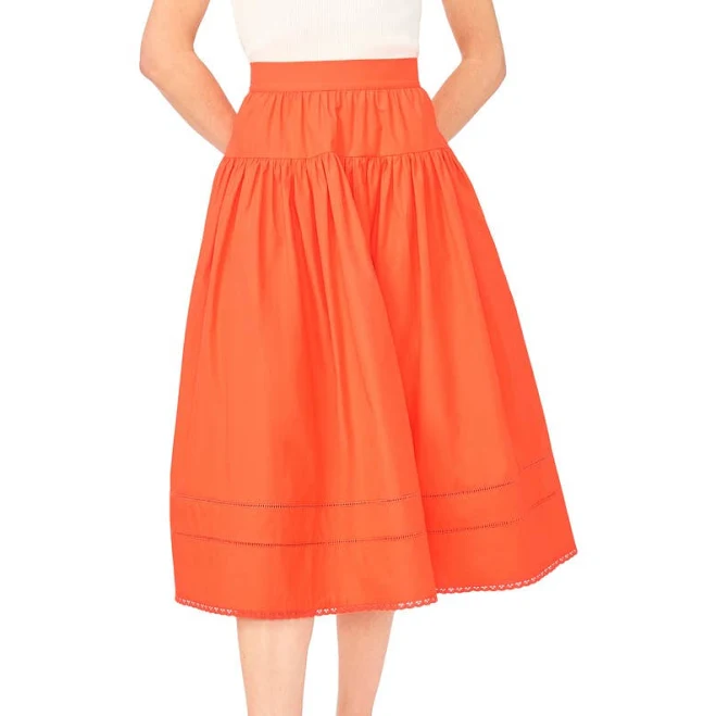 skirt Ted Baker Erin Tiered Cotton Midi Skirt Nordstrom $200
