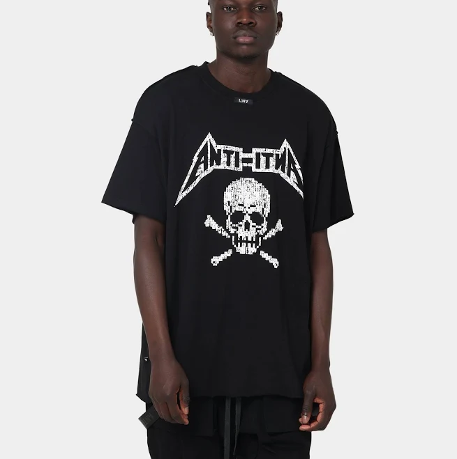 top The Anti Order Men's Oversized Death Metal T-Shirt Culture Kings $29