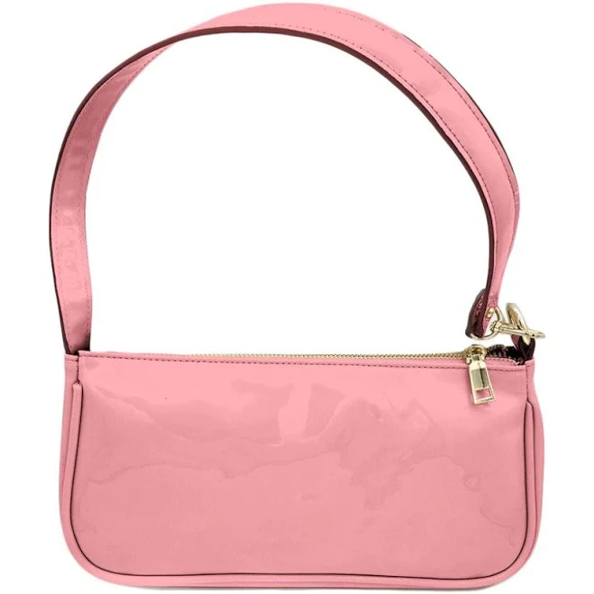 bag Tigerstars Glossy Patent Baguette Shoulder Bag Poshmark $18