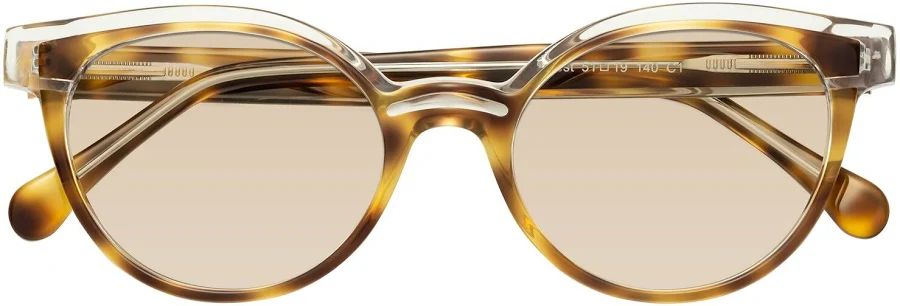 accessory Tortoise Hipster Acetate Cat-Eye Tinted Sunglasses Sunwear Lenses Yesglasses $27.38