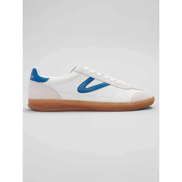 shoes Tretorn Men's Skylar T-Toe Leather Low-Top Sneaker Men's Wearhouse $84.99