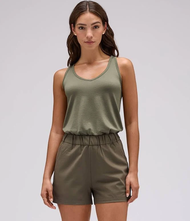 top Unbound Merino Women's Relaxed Merino V-Neck Tank Top Unbound Merino $75