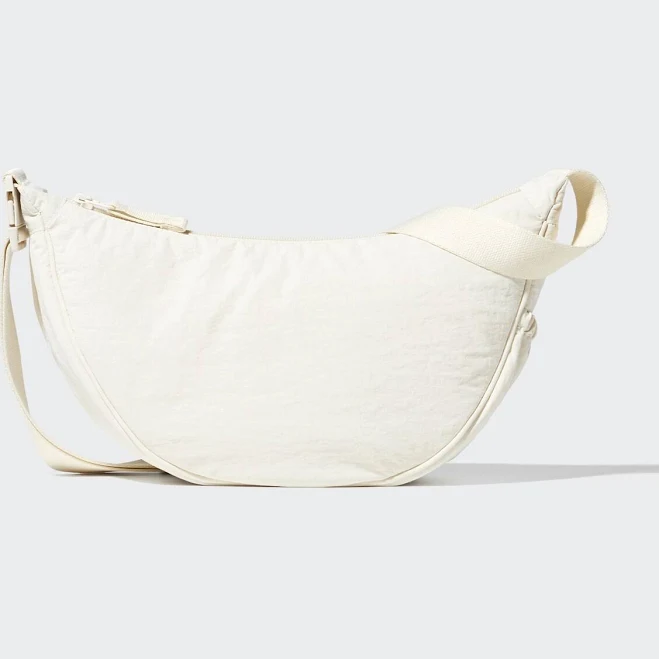 bag UNIQLO Round Nylon Mini Shoulder Bag with Water-Repellent uniqlo.com/us $24.9