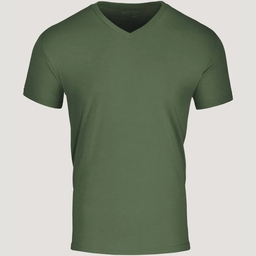 t-shirt V-Neck Fresh Clean Threads US $19