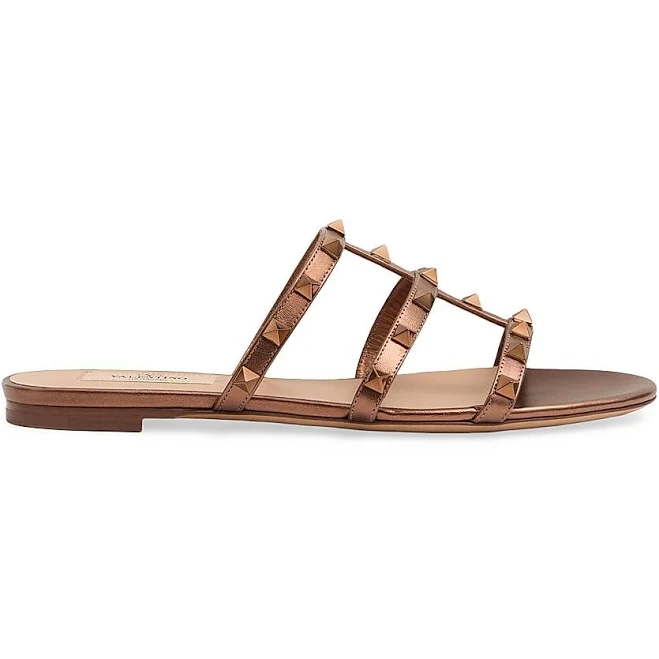 shoes Valentino Garavani Women's Rockstud Sandals Saks Fifth Avenue $890