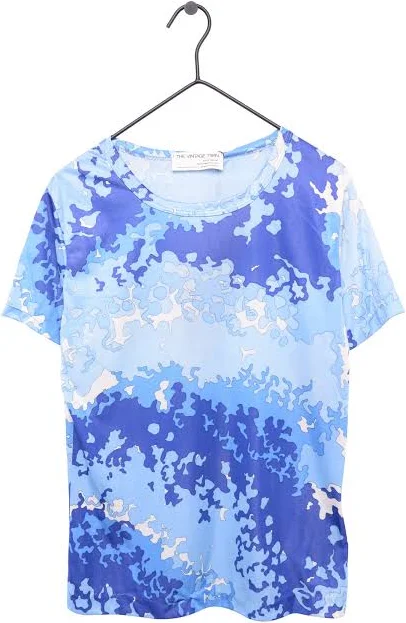 t-shirt Vintage Abstract Waves Tee - The Vintage Twin The Vintage Twin $55