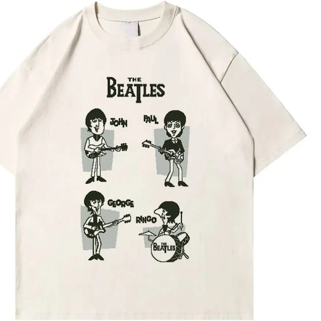 top Vintage Rock Band T-Shirt TikTok Shop $18.99