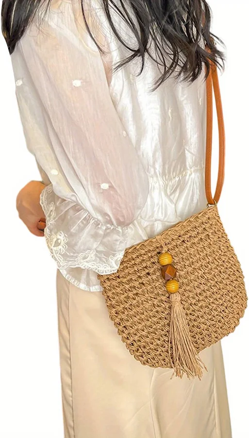 bag Women's Boho Tassel Crossbody Bag Temu $11.7