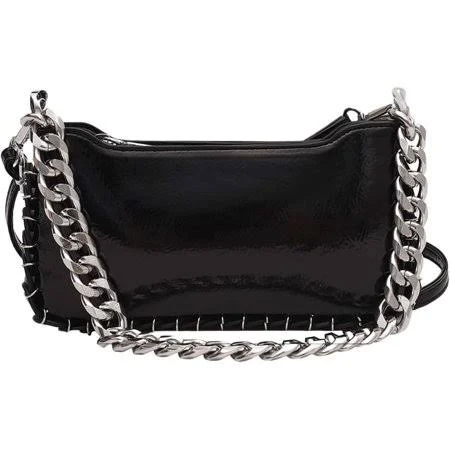 bag Women's Chunky Chain Crossbody Shoulder Bag Walmart - ChengRenJian $24.69
