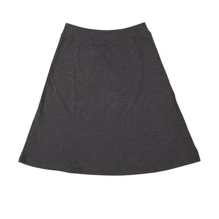skirt Women's Cotton A-Line Skirt with Elastic Waist Walmart - M&C Essentials $29.99