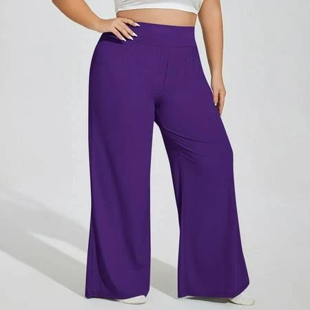 pants Women's Flowy Wide Leg Palazzo Pants Walmart - Vivianyo HD $5.98