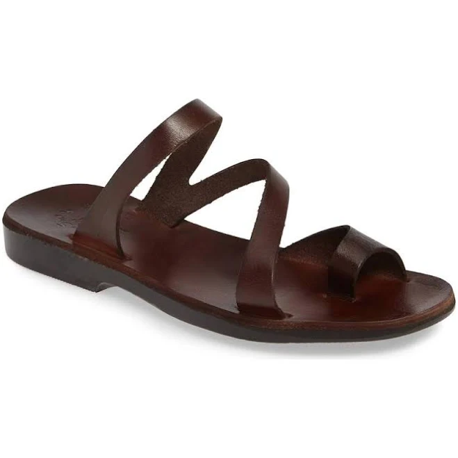 shoes Women's Noah Leather Slide On Sandal Jerusalem Sandals $77.95
