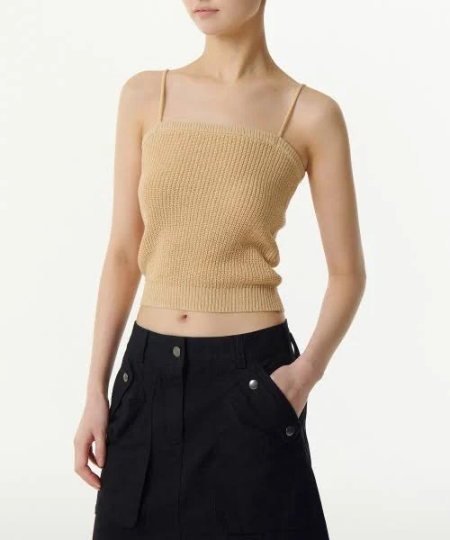 tube top Women's Ribbed Knit Tube Top MUSINSA $10