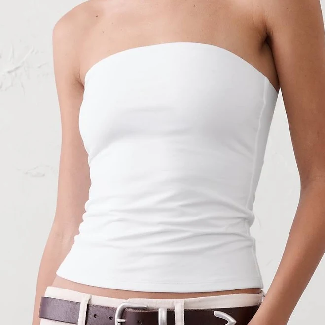 top Women's Soft Stretch Tube Top Banana Republic Factory $18