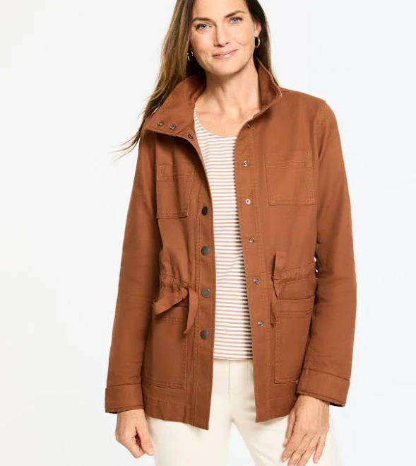 outerwear Women's Talbots Twill Utility Jacket Talbots $61.19