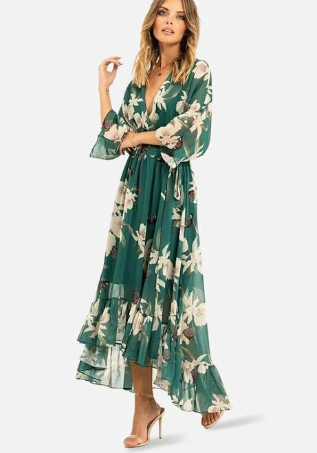 dress Yumi Women's Dip Hem Sleeve Dress Nordstrom $115.5