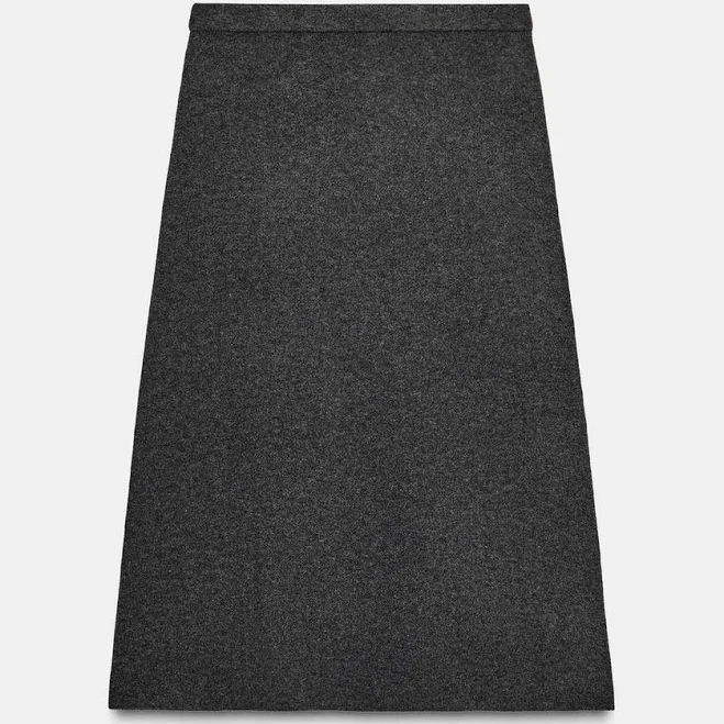 matching set Zara Knit Midi Skirt Zara USA $49.9