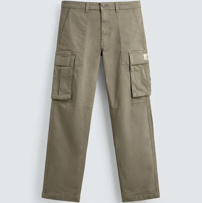 cargo pants Zara Men's Relaxed Fit Cargo Pants Zara USA $41.94