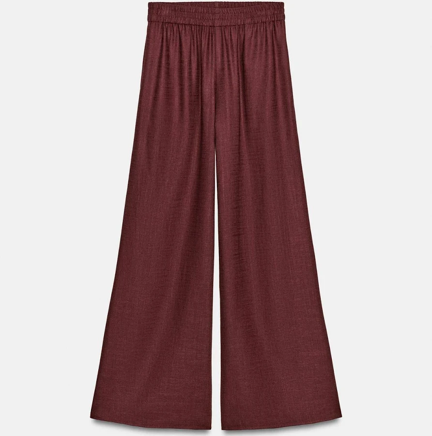 pants Zara Wide Leg Linen Pants Zara USA $69.9