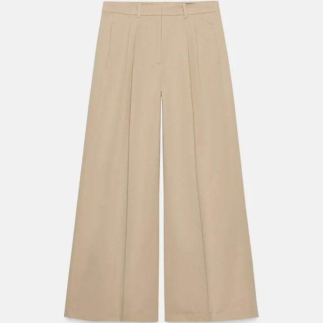pants Zara Wide Leg Pleated Pants Zara USA $79.9