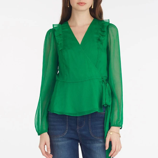 Draper James Wrap Top