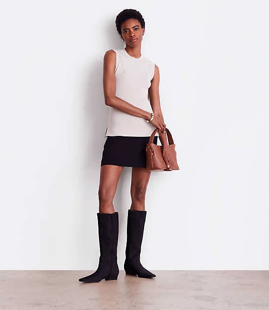 Loft Women's Versa Ribbed Shell Top