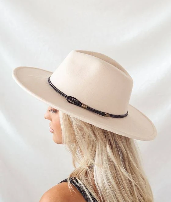 Lulus Into The Wild Felt Fedora Hat