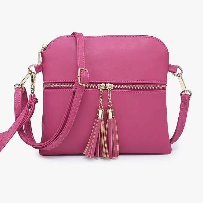 Jen & Co. Tara Double-Zip Crossbody Wristlet