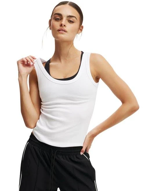 Cotton On Women's Active Rib Tank