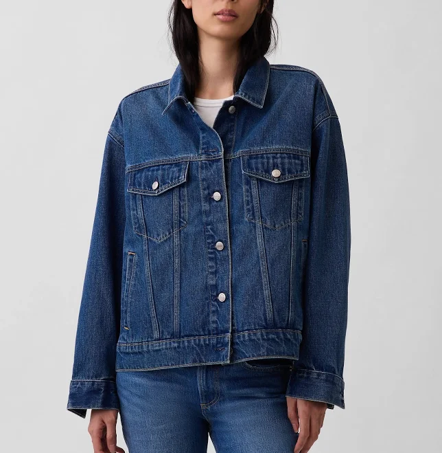 Gap Women's Oversized Icon Denim Jacket