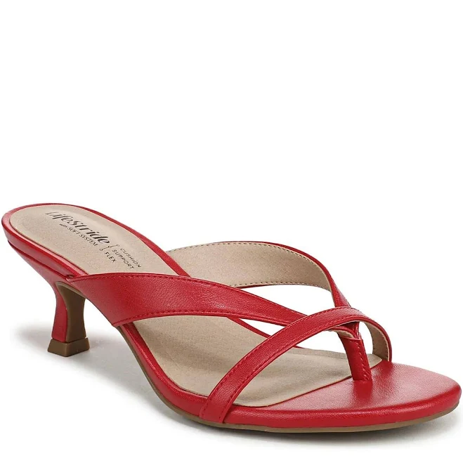 LifeStride Navine Kitten Heel Sandals