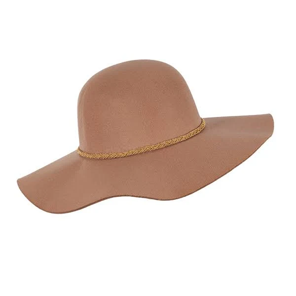 Floppy Hat with Braided Band