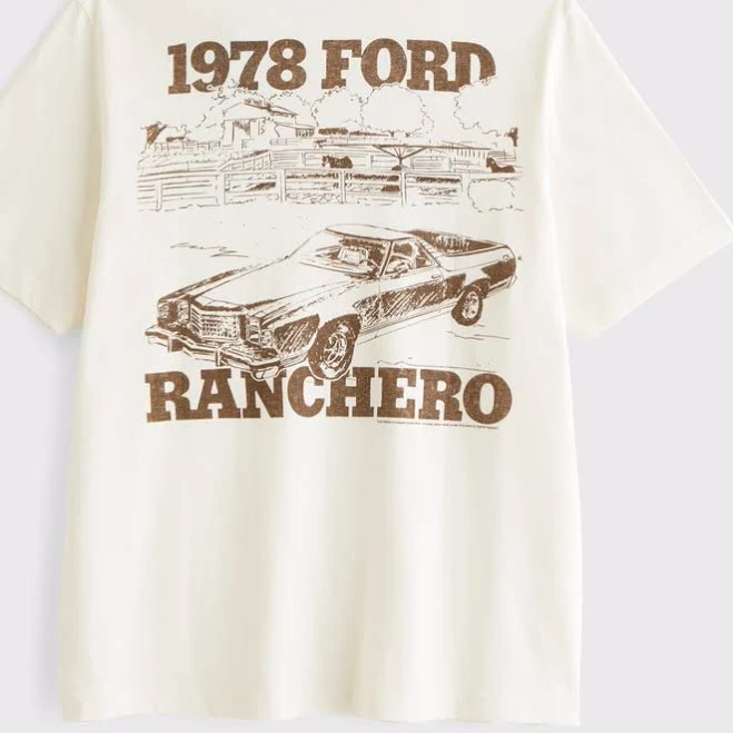 Men's Abercrombie & Fitch Vintage-Inspired Graphic Tee
