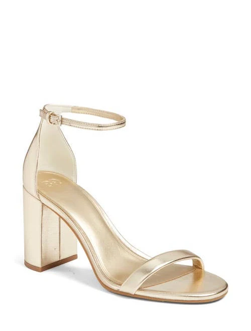 BP. Livia Ankle Strap Sandal in Gold Light Metallic at Nordstrom, Size 8